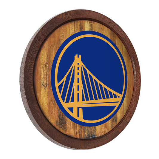 Golden State Warriors: "Faux" Barrel Top Sign - The Fan-Brand