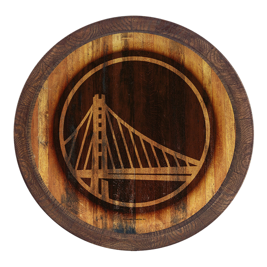 Golden State Warriors: Branded "Faux" Barrel Top Sign - The Fan-Brand