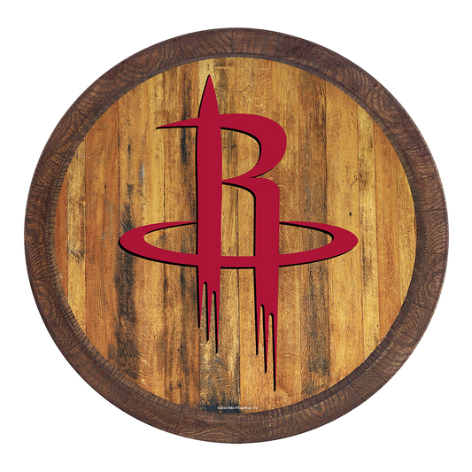 Houston Rockets: "Faux" Barrel Top Sign - The Fan-Brand