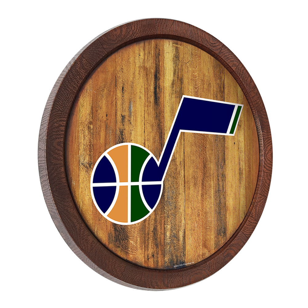 Utah Jazz: "Faux" Barrel Top Sign - The Fan-Brand