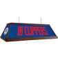 Los Angeles Clippers: Premium Wood Pool Table Light - The Fan-Brand