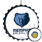 Memphis Grizzlies: Bottle Cap Dangler - The Fan-Brand