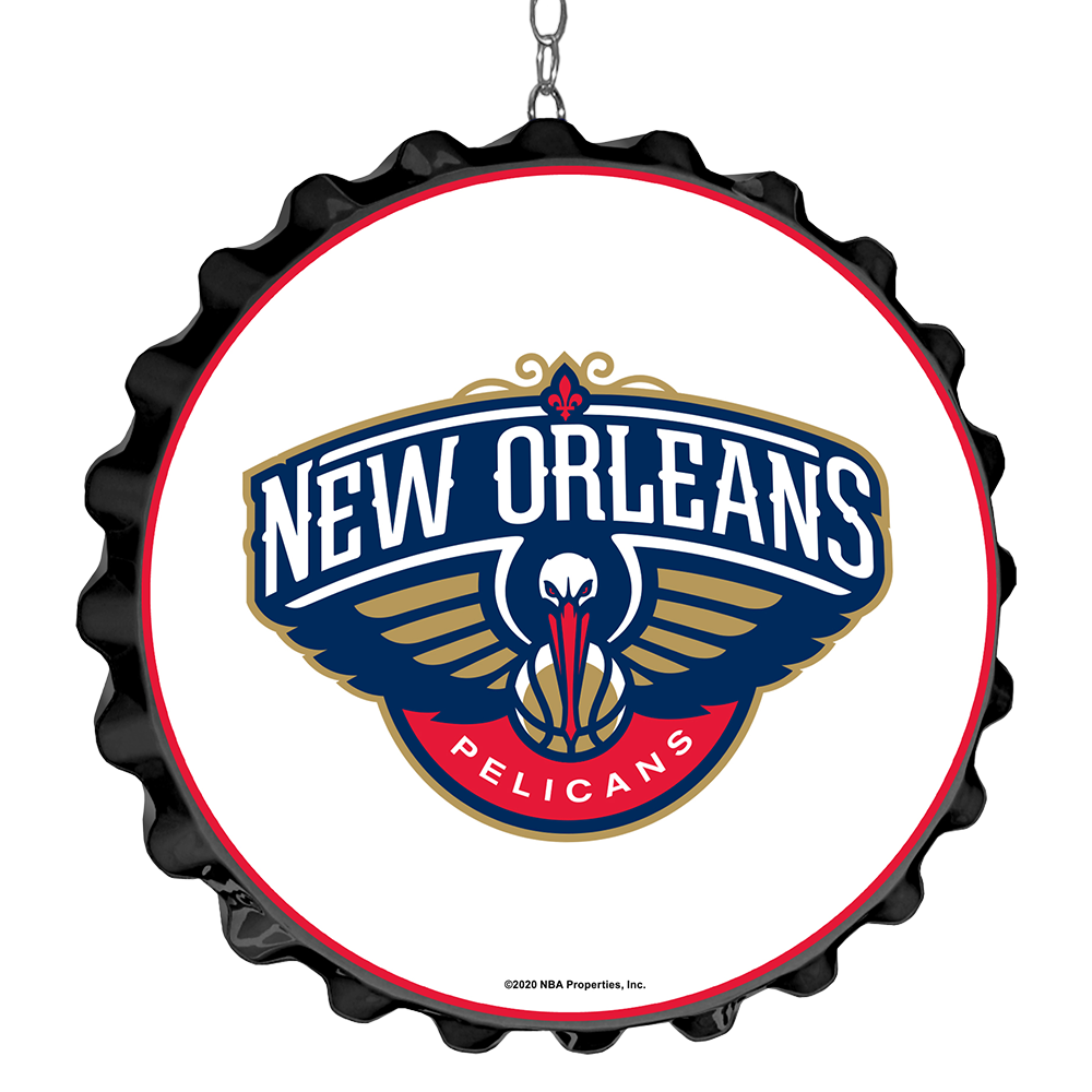 New Orleans Pelicans: Bottle Cap Dangler - The Fan-Brand
