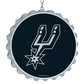San Antonio Spurs: Bottle Cap Dangler - The Fan-Brand
