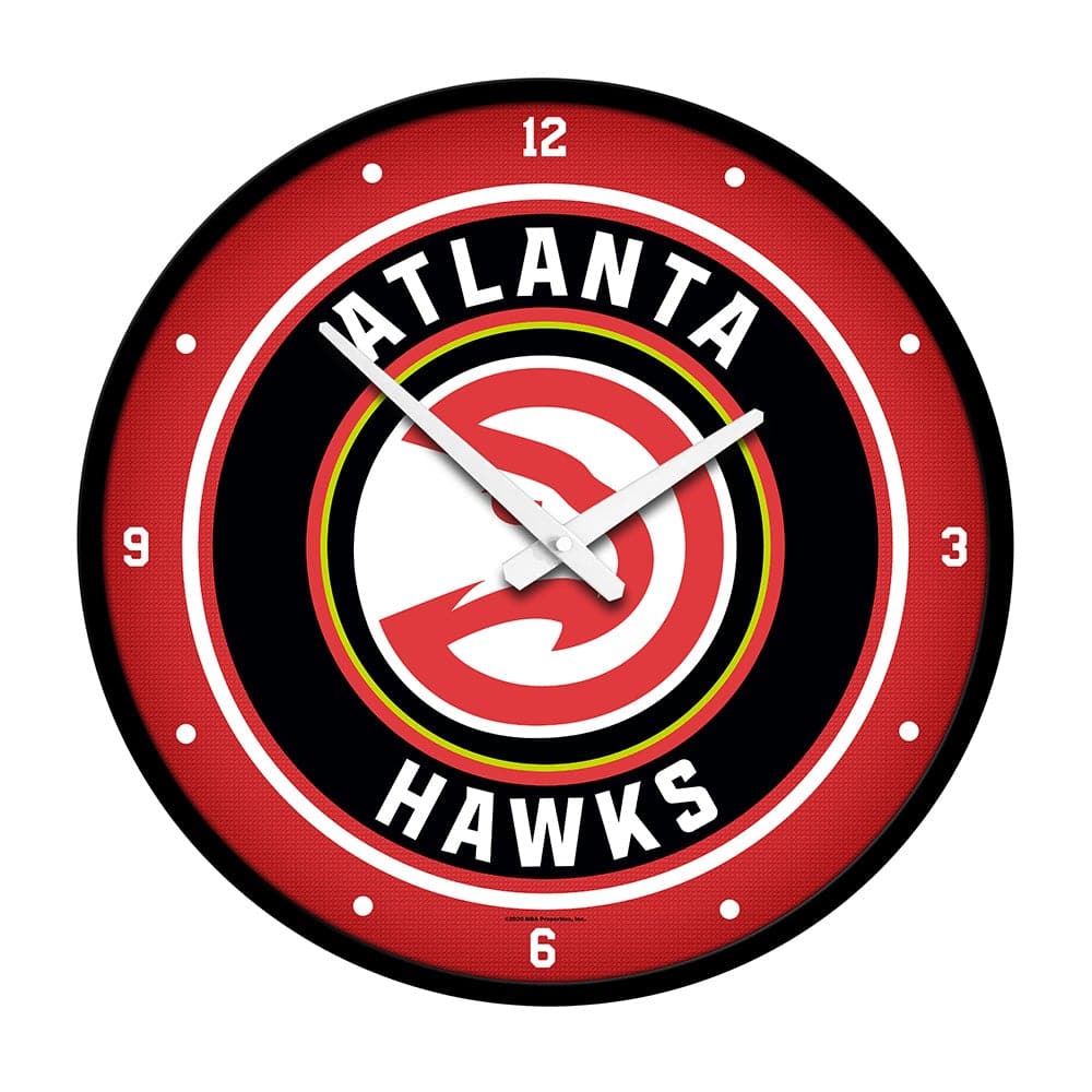 Atlanta Hawks: Modern Disc Wall Clock - The Fan-Brand