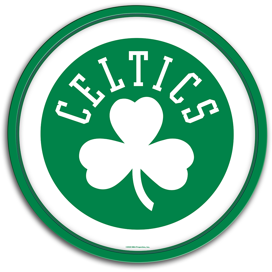 Boston Celtics: Modern Disc Wall Sign - The Fan-Brand