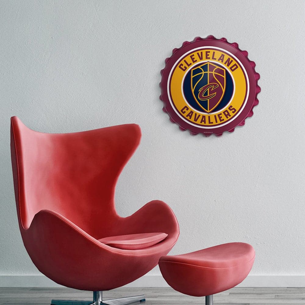 Cleveland Cavaliers: Bottle Cap Wall Sign - The Fan-Brand