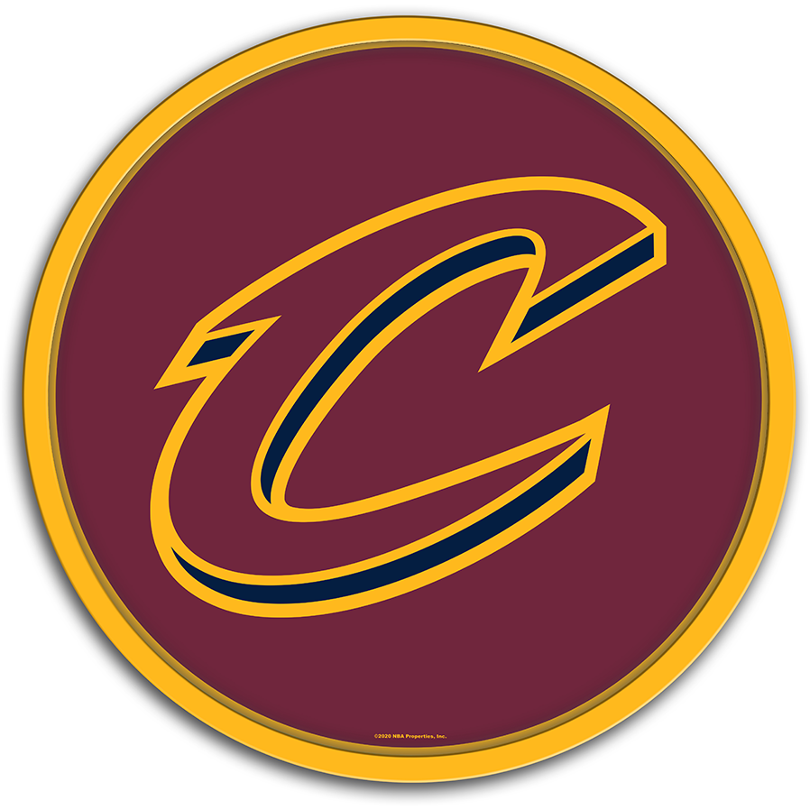 Cleveland Cavaliers: Modern Disc Wall Sign - The Fan-Brand