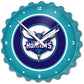 Charlotte Hornets: Bottle Cap Wall Clock - The Fan-Brand