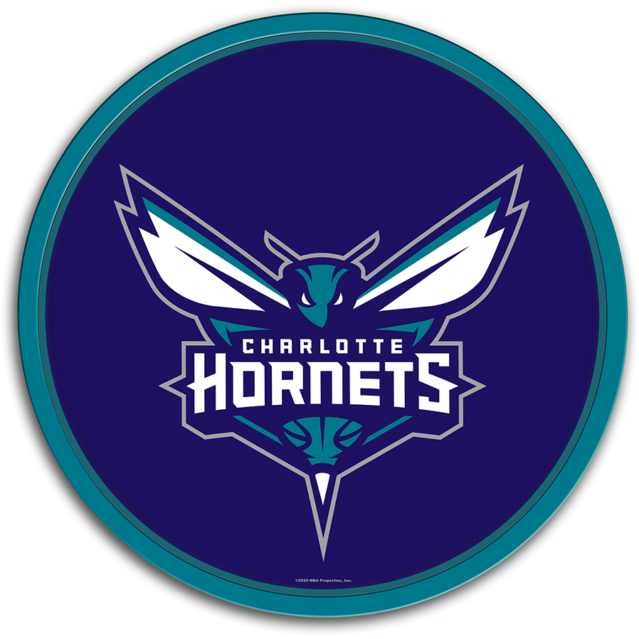 Charlotte Hornets: Modern Disc Wall Sign - The Fan-Brand