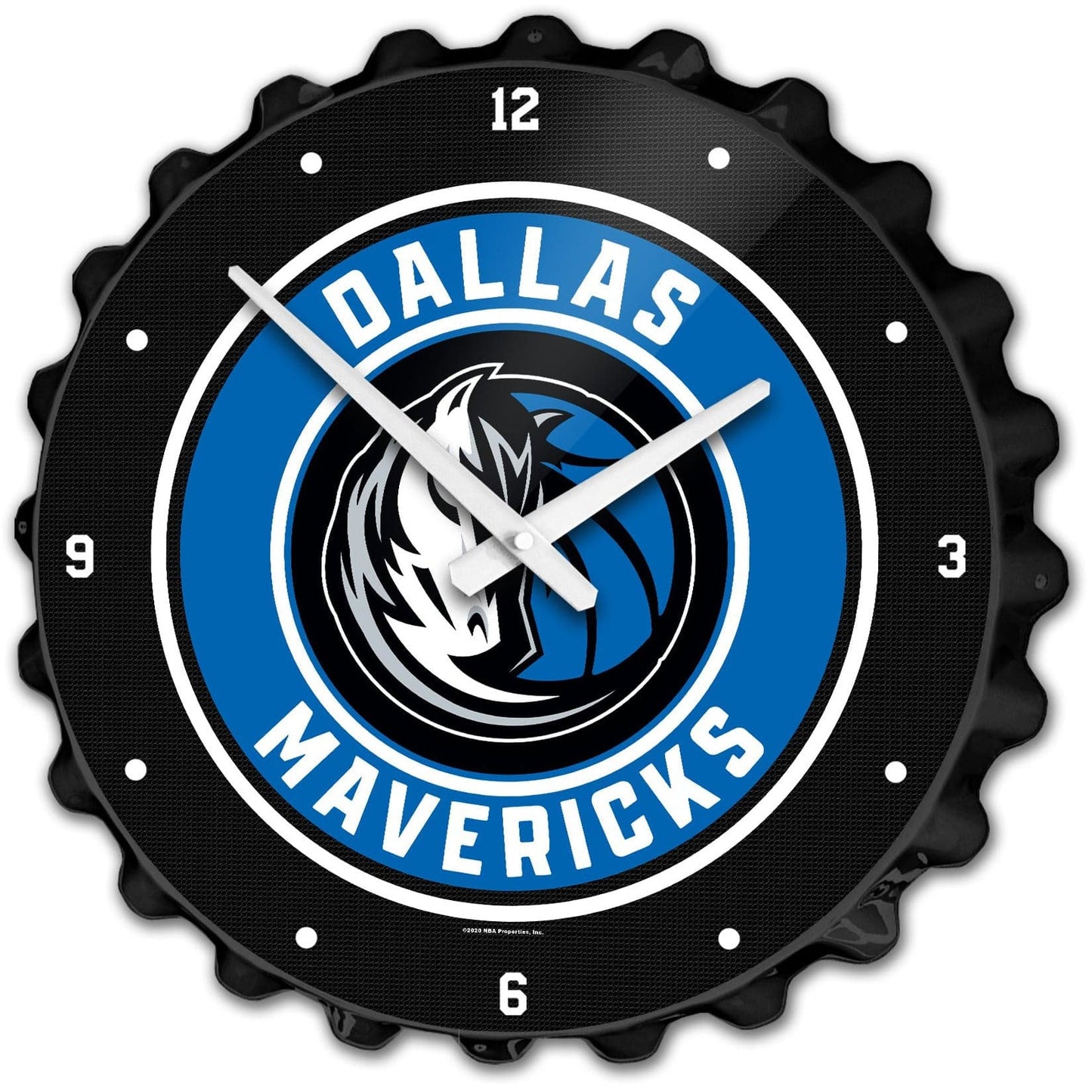 Dallas Mavericks: Bottle Cap Wall Clock - The Fan-Brand