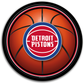 Detroit Pistons: Basketball - Modern Disc Wall Sign - The Fan-Brand