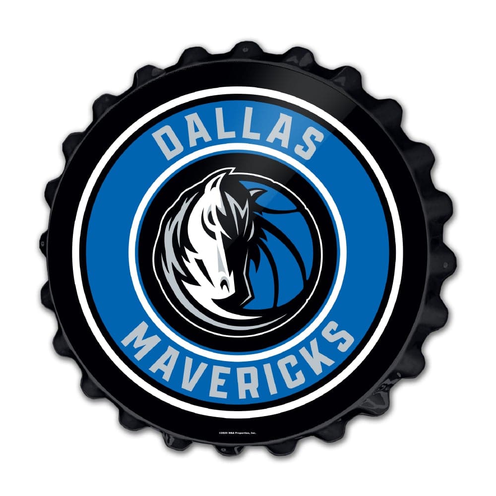 Dallas Mavericks: Bottle Cap Wall Sign - The Fan-Brand