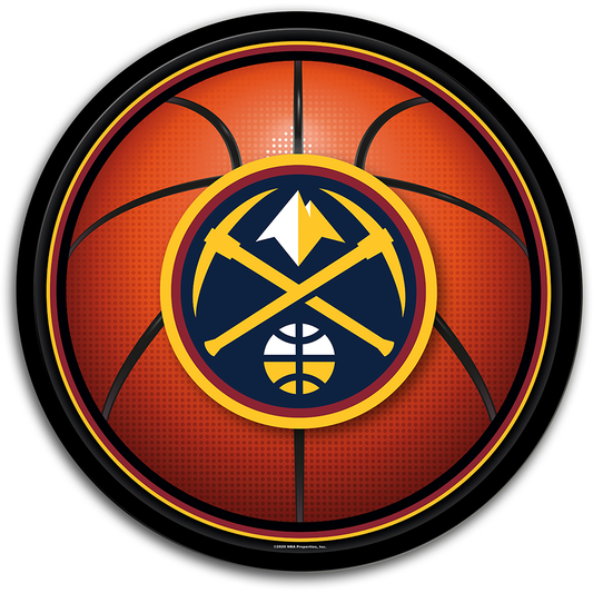 Denver Nuggets: Basketball - Modern Disc Wall Sign - The Fan-Brand