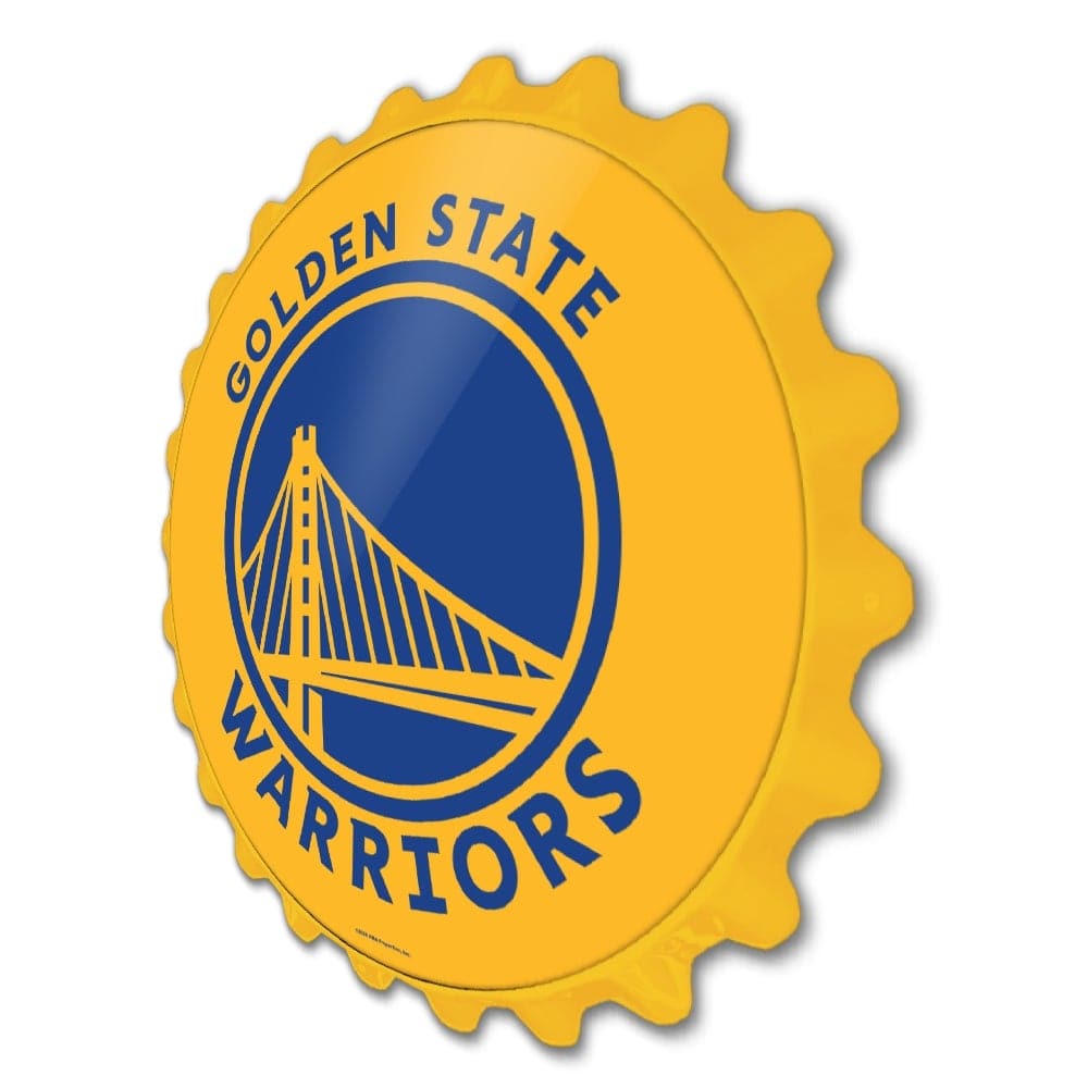 Golden State Warriors: Bottle Cap Wall Sign - The Fan-Brand