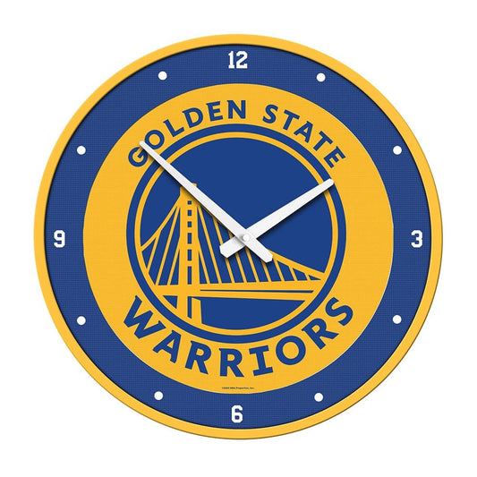 Golden State Warriors: Modern Disc Wall Clock - The Fan-Brand