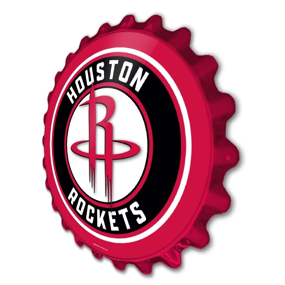 Houston Rockets: Bottle Cap Wall Sign - The Fan-Brand