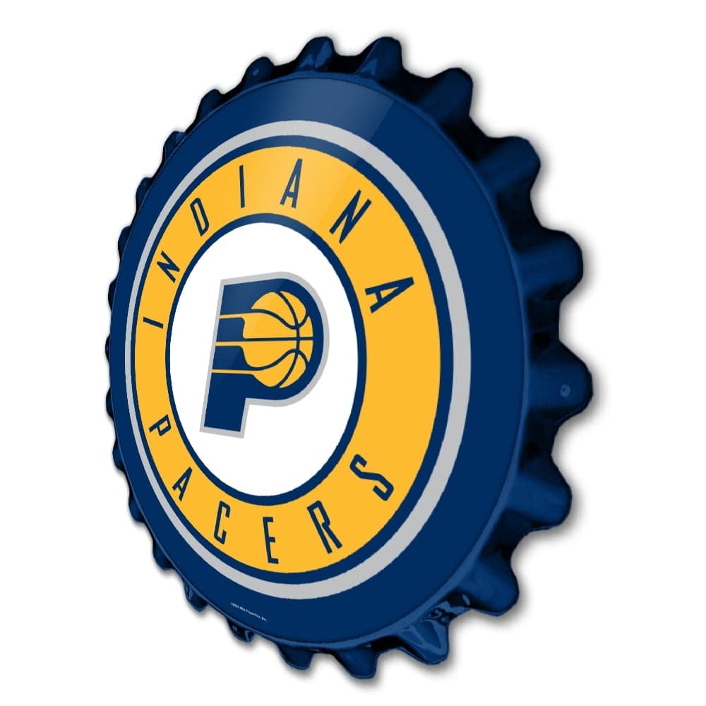 Indiana Pacers: Bottle Cap Wall Sign - The Fan-Brand