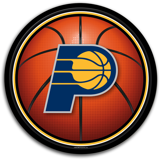Indiana Pacers: Basketball - Modern Disc Wall Sign - The Fan-Brand
