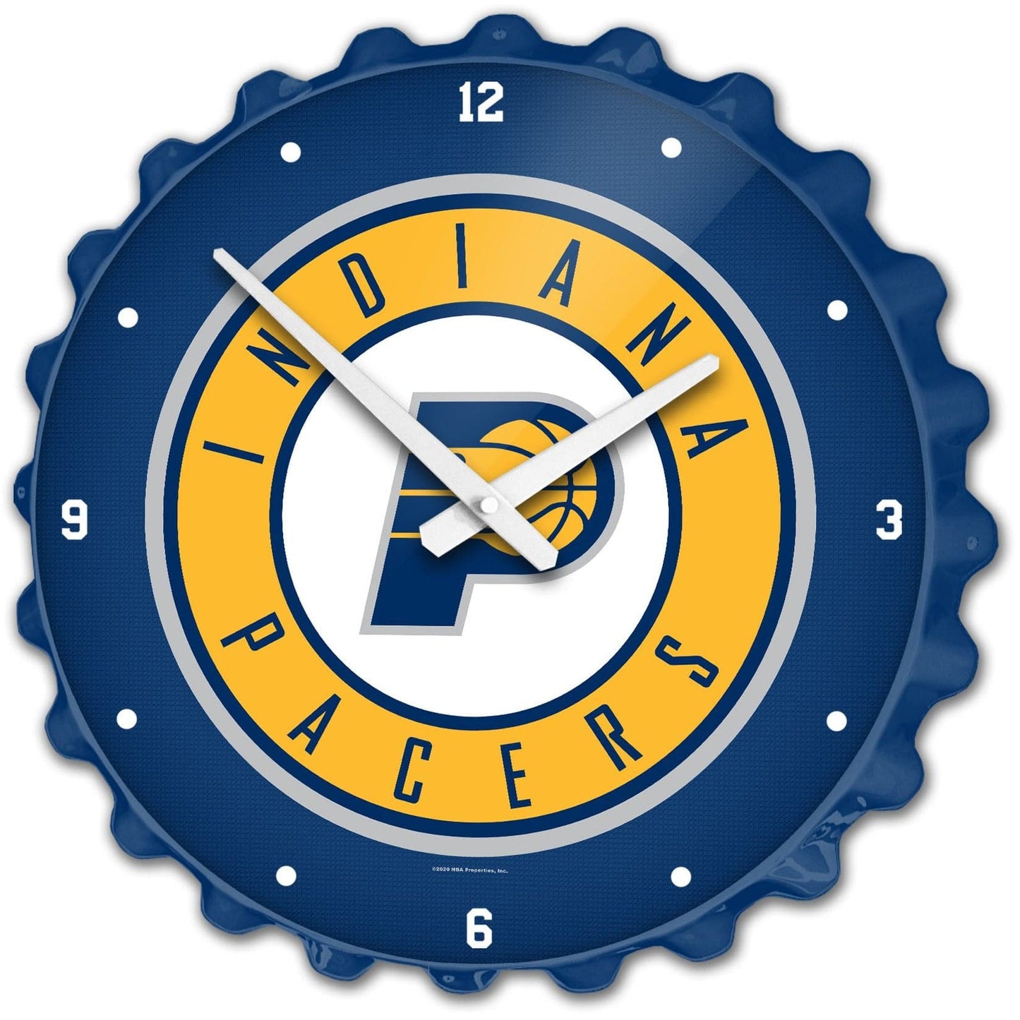 Indiana Pacers: Bottle Cap Wall Clock - The Fan-Brand