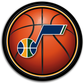 Utah Jazz: Basketball - Modern Disc Wall Sign - The Fan-Brand