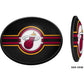 Miami Heat: Oval Slimline Lighted Wall Sign - The Fan-Brand