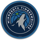 Minnesota Timberwolves: Modern Disc Wall Sign - The Fan-Brand