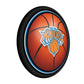 New York Knicks: Basketball - Round Slimline Lighted Wall Sign - The Fan-Brand