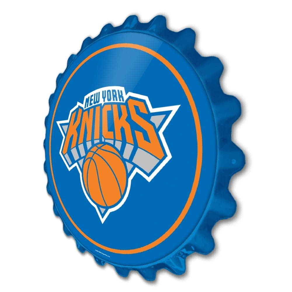 New York Knicks: Bottle Cap Wall Sign - The Fan-Brand