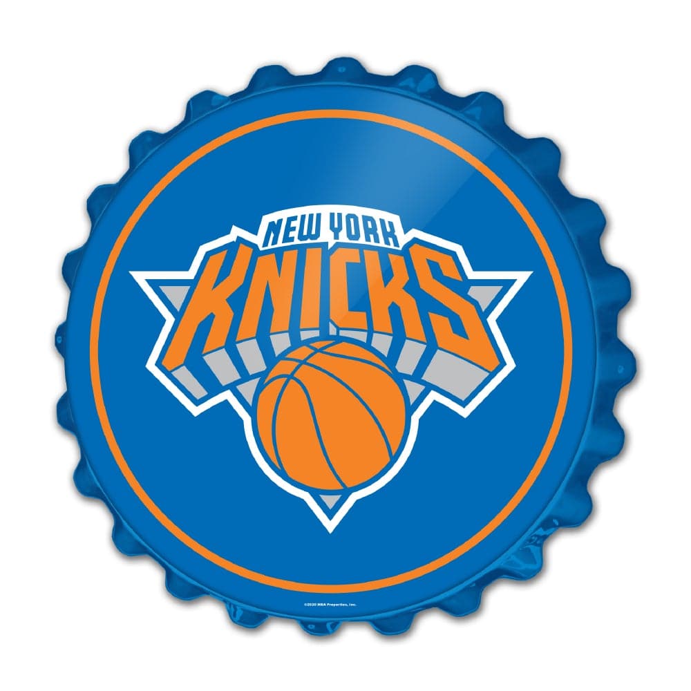 New York Knicks: Bottle Cap Wall Sign - The Fan-Brand