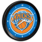New York Knicks: Ribbed Frame Wall Clock - The Fan-Brand