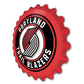 Portland Trail Blazers: Bottle Cap Wall Sign - The Fan-Brand