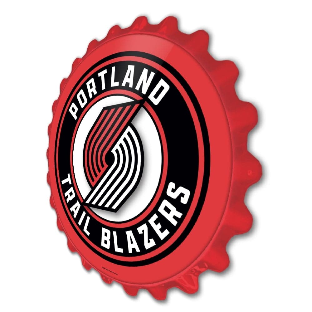 Portland Trail Blazers: Bottle Cap Wall Sign - The Fan-Brand