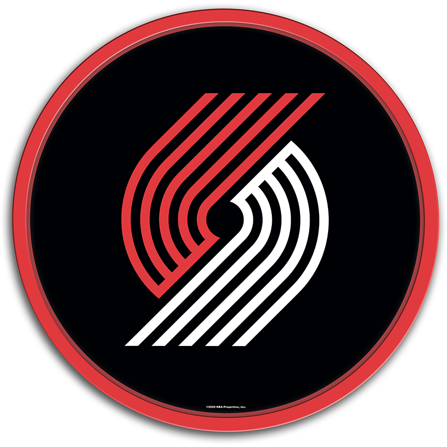 Portland Trail Blazers: Modern Disc Wall Sign - The Fan-Brand