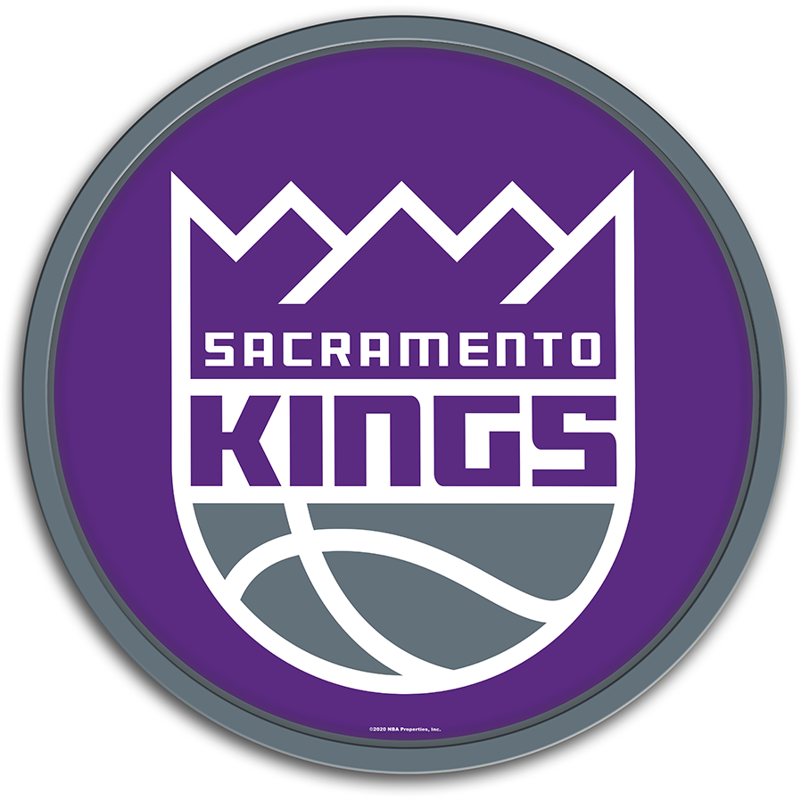 Sacramento Kings: Modern Disc Wall Sign - The Fan-Brand
