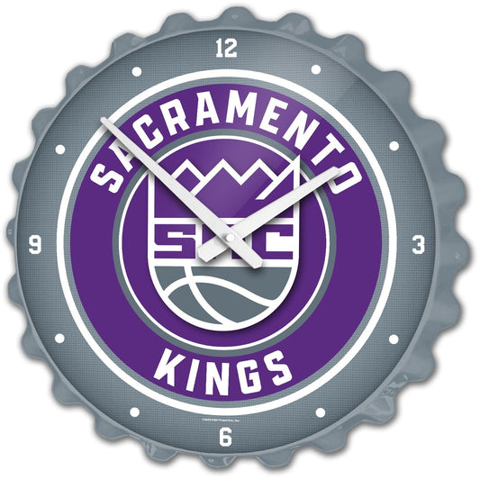 Sacramento Kings: Bottle Cap Wall Clock - The Fan-Brand