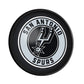 San Antonio Spurs: Round Slimline Lighted Wall Sign - The Fan-Brand