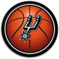 San Antonio Spurs: Basketball - Modern Disc Wall Sign - The Fan-Brand