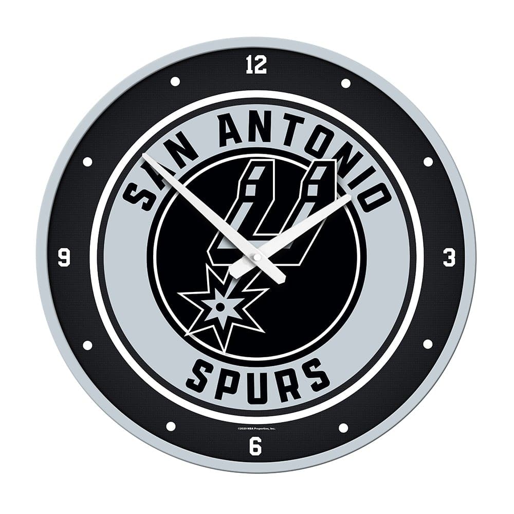 San Antonio Spurs: Modern Disc Wall Clock - The Fan-Brand