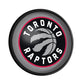 Toronto Raptors: Round Slimline Lighted Wall Sign - The Fan-Brand