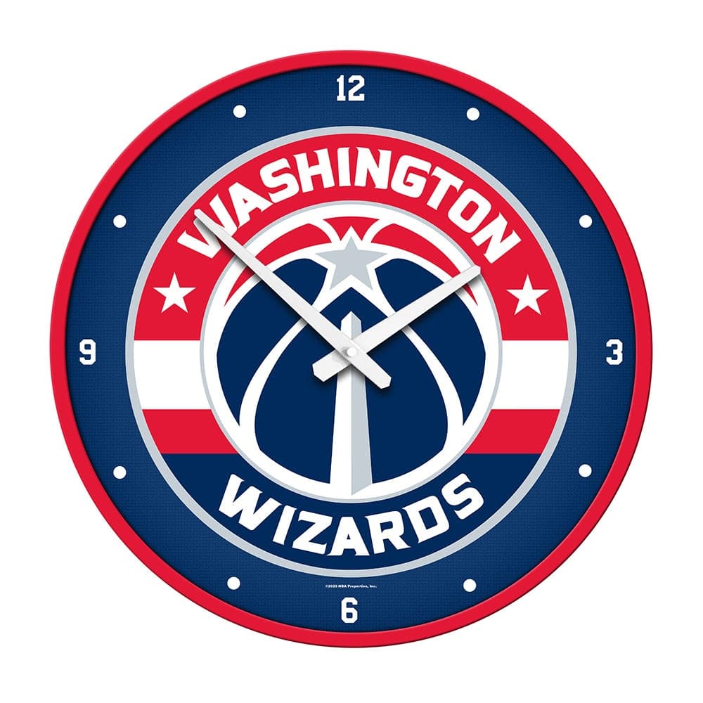 Washington Wizards: Modern Disc Wall Clock - The Fan-Brand
