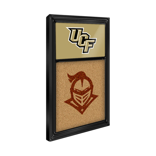 UCF Knights: Dual Logos - Cork Note Board