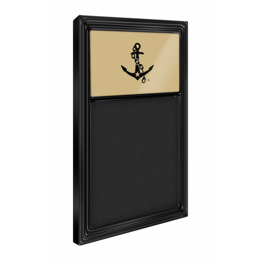 Vanderbilt Commodores: Anchor - Chalk Note Board Gold