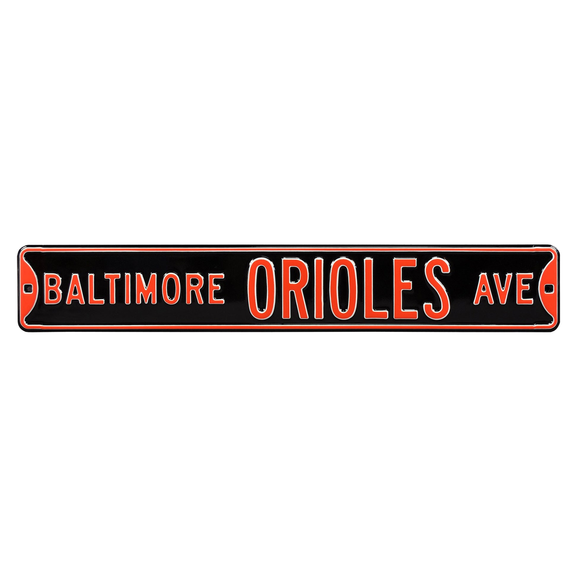Officially Licensed MLB Team Color Sign - Baltimore Orioles