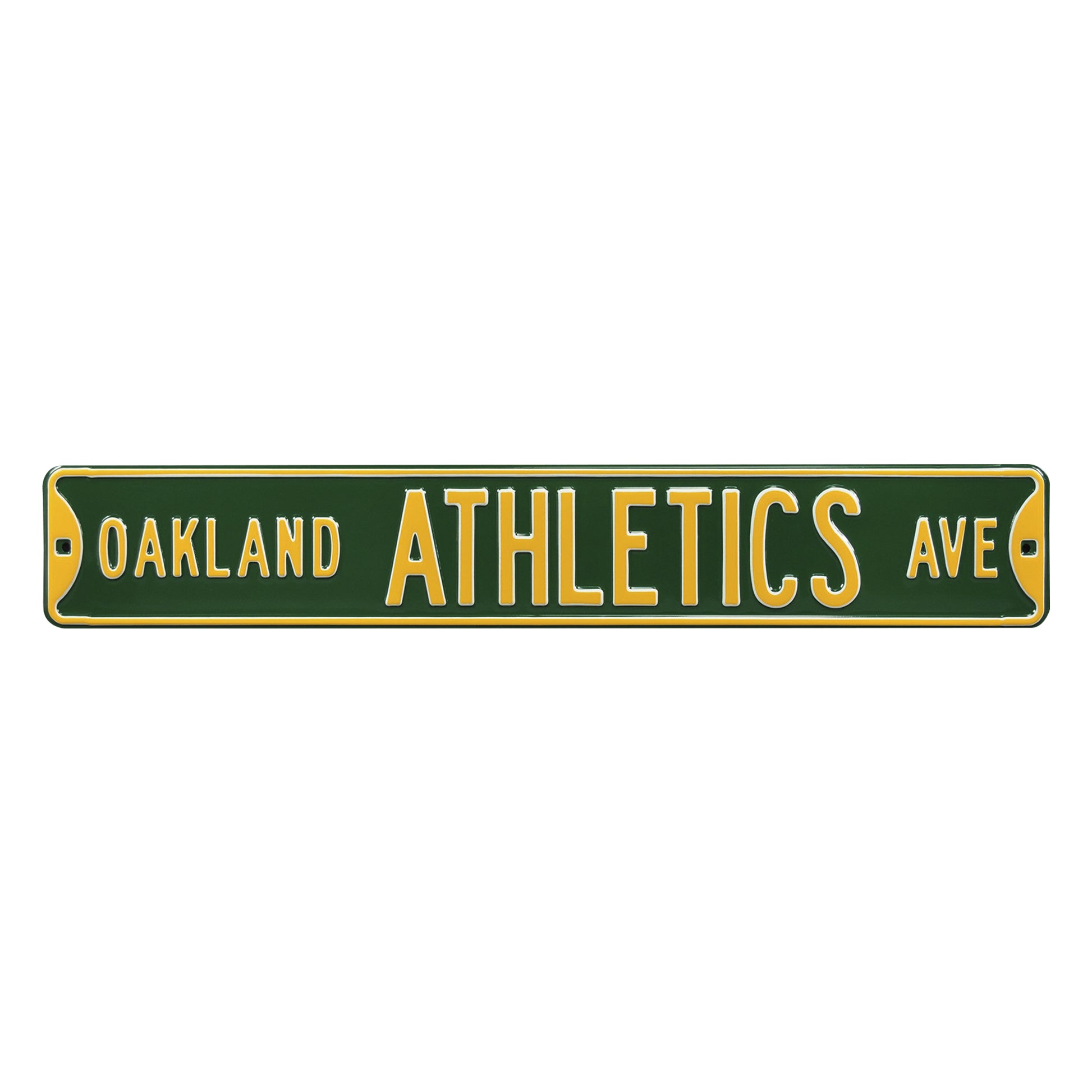 MLB Oakland Athletics Team Color and Logo Door Banner