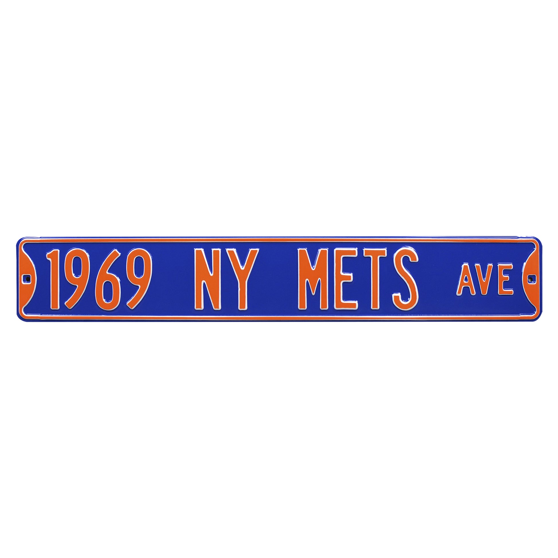 MLB New York Mets Team Color and Logo Door Banner