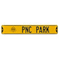 Pittsburgh Pirates Steel Street Sign with Logo-PNC PARK w/ Logo