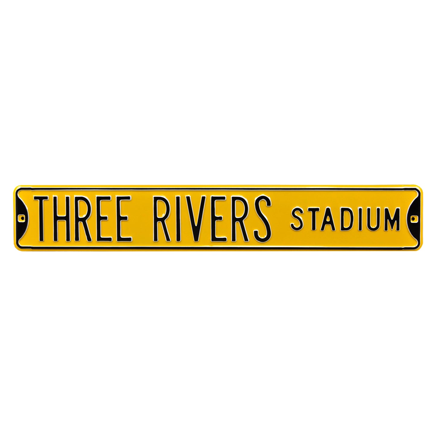 Pittsburgh Pirates Steel Street Sign-THREE RIVERS STADIUM