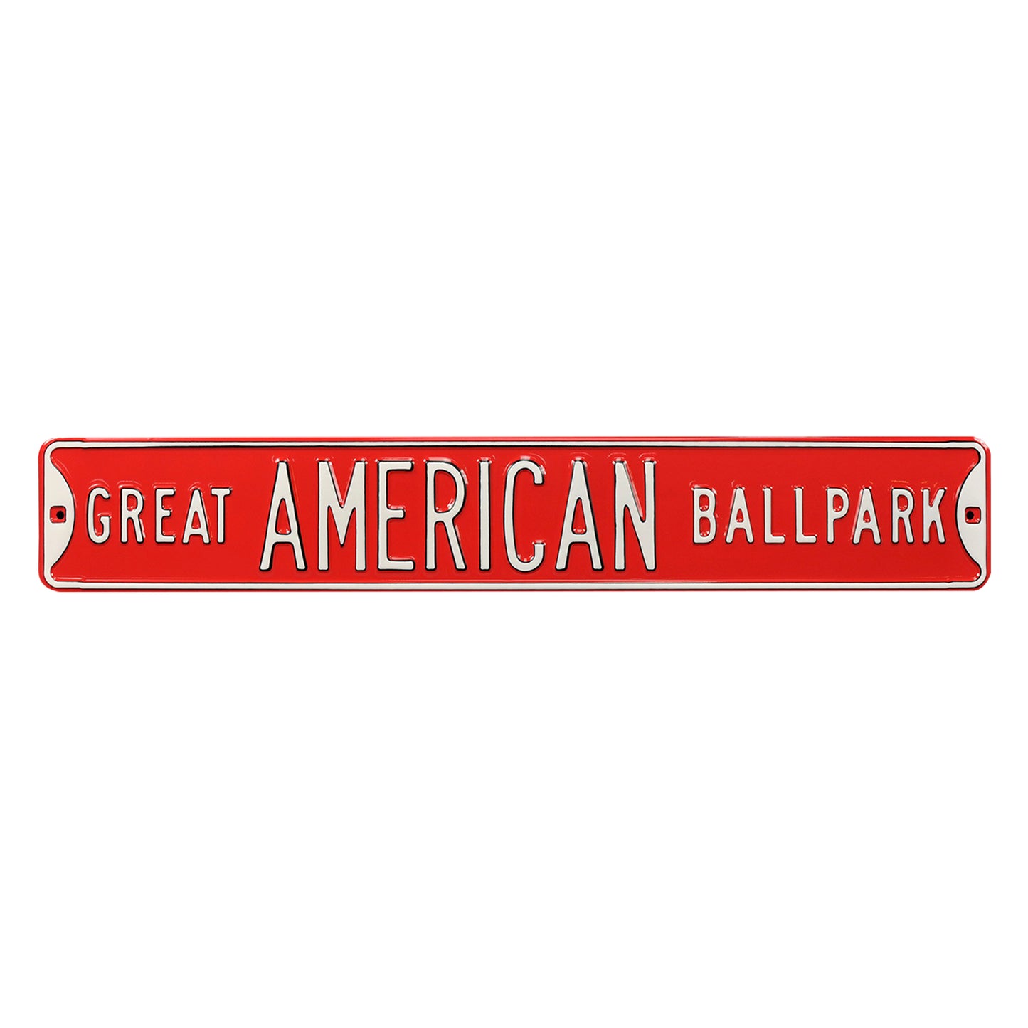 Cincinnati Reds Steel Street Sign-GREAT AMERICAN BALLPARK