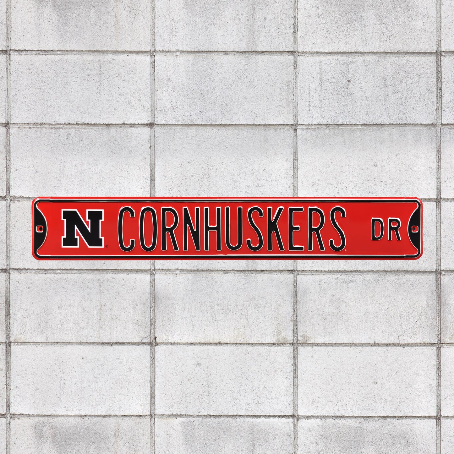 Nebraska Cornhuskers: Cornhuskers Drive - Officially Licensed Metal Street Sign